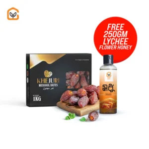 Khejuri Dates & Nuts Pack (Medjool Delight)